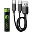 Акумуляторні батарейки Hoco JA4 AAA Energy 2 pcs Black - мініатюра 1