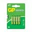 Батарейка Gp AAA R03 солевая x 4 (24G-U4 / 4891199000478) - мініатюра 1