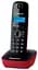 Радіотелефон Panasonic KX-TG1611UAR чорний/червоний - мініатюра 1