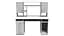 Компьютерный стол Анжело Ferrum-decor 1400x1422x600 ДСП белый 16 мм (FRD-104704) - миниатюра 2