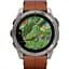 Смарт-годинник Garmin Fenix 8 AMOLED Sapphire 51mm Titanium with Chestnut Leather Band [010-02905-40] [115083] - мініатюра 8