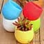 Горшок для цветов Serinova Colorful, 1.3 л, светло-голубой (ES05-PudraMavi) - миниатюра 3