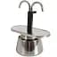 Кавоварка гейзерна Bo-Camp Stainless Steel 2-cups Silver срібляста (2200545) - мініатюра 1