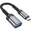 Мульти адаптер хаб Hoco UA24 Type-C to USB 3.0 серый - миниатюра 1