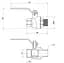 Кран кульовий Thermo Alliance Forte 1 1/4" ВЗ прямий, PN40, важіль SF605W32 - мініатюра 3
