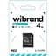 Карта памяти Wibrand 4GB microSD class 4 (WICDC4/4GB-A) - миниатюра 2