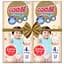 Набір підгузків на липучках Goo.N Premium Soft розмір 4 (L) 9-14 кг 104 шт. (2 уп. по 52 шт.) - мініатюра 1