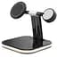 Бездротова зарядна підставка 3-in-1 LED Magnetic wireless charger JYD-WC101 чорна - мініатюра 1