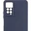 Чохол Silicone Cover Full Camera для Xiaomi Redmi Note 11 Pro 4G/5G 12 Pro 4G Navy Blue [87882] - мініатюра 2