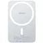 Зовнішній акумулятор Wiwu Snap Cube Magnetic Wireless Charging 5000mAh White [104329] - мініатюра 1