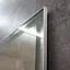Дзеркало Dusel DE-M0061S1 Silver 75x120 см сенсорне включення + підігрів, Сірий - мініатюра 10
