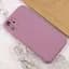 Чохол Silicone Case Full Camera Protective (AA) NO LOGO для Apple iPhone 12 (6.1) Ліловий / Lilac Pride - мініатюра 3