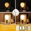 Светодиодная лампа Leools G25/G80 Dimmable Flick-Free Matt 6W Матовое стекло CRI95 Теплый белый 600LM, 60W Эквивалент Винтажная - миниатюра 4