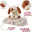 Плед Perletti Toys Duff Dog з м'якою іграшкою 120x80 см білий/коричневий (P13067) - мініатюра 3