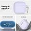 Чехол AhaStyle Colorful Silicone Case для AirPods 4 Lavender [133812] - миниатюра 2