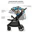 Прогулянкова коляска Kinderkraft Grande Plus, Black (4442) - мініатюра 5