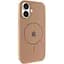 Чехол Epik Silicone Case Full Protective (AA) V2 with MagSafe для Apple iPhone 17 (6.3) Бежевый / Desert Gold - миниатюра 1