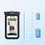 Водонепроникний чохол UGREEN Waterproof Phone Pouch Clear/Black [LP186] [69039] - мініатюра 8