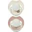 Пустышка силиконовая динамическая LOVI Prime Glow/Blush Glow 18+ мес 2 шт. Ivory (34/438) - миниатюра 2