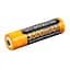 Аккумулятор 18650 Fenix 3500mAh Li-Ion с micro-usb зарядкой (Черно-желтый) - миниатюра 3