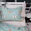 Простирадло на гумці MirSon Poplin Line Kids 02 Giraffe 60х120 см бежеве (2200009712098) - мініатюра 2