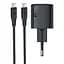 СЗУ Acefast A118 PD30W GaN (1USB-C) + кабель Type-C to Type-C Black - миниатюра 1