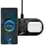 Бездротовий зарядний пристрій Baseus Digital LED Display 2-in-1 20W WXSX010101 Black - мініатюра 3