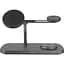 Бездротовий зарядний пристрій Proove Magnetic Field Pro 3in1 Qi2 Black (WSMP15002001) [131671] - мініатюра 1