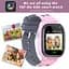 Смарт-годинник телефон дитячі Smart Watch S1 з відеодзвінком GPS SIM-карта Pink (18582) - мініатюра 5