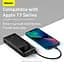 Внешний аккумулятор BASEUS Bipow Digital Display 20000 mAh 20 W (P10022008112-01) черный - миниатюра 5