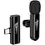 Мікрофонна радіосистема Hoco L20 USB-C Black (6942007655491) [158602] - мініатюра 2