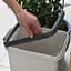 Ведро для мусора MBM My Home 12 л серое (BIN-02 12L GRAY) - миниатюра 11