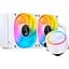 СВО Jonsbo TG-240 White (Intel LGA1700/1200/115X/2011; AMD AM4/AM5/4PIN PWM) (TG-240 White) - мініатюра 1