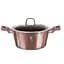 Кастрюля с крышкой Berlinger Haus I-Rose Edition, 4,1 л (BH 6035) - миниатюра 1