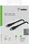 Кабель Belkin USB-C > USB-C заряджання/синхронізації 1м, 60Вт, Type-C, плетений, чорний teh0013650 - мініатюра 7