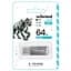 Flash Wibrand USB 2.0 Cougar 64Gb Silver - миниатюра 2