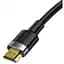 Кабель Baseus Cafule 4K HDMI 2.0 3m Black (CADKLF-G01) [67203] - мініатюра 3