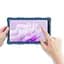 Чехол SoftGel Kids детский pop-it Samsung Galaxy Tab A9 SM X110 X115 X116 Радуга Светло-розовый - миниатюра 6