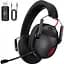 Бездротові ігрові навушники Gtheos Gaming Headset Captain 600 2,4 ГГц USB для PS4/PS5/ПК, BT 5.3 - мініатюра 1