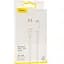 Кабель Baseus BMX Mini MFI Cable Type-C to Lightning 480Mb PD 18W 2.4A 1.2m CATLSW-A02 White - мініатюра 4