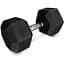 Гантеля шестигранна Trex Sport прогумована TX-250RD 25кг - мініатюра 1
