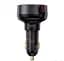 Автомобільний зарядний пристрій Baseus Enjoyment Pro Car Charger Type-C+Retractable Type-C Cable 60W C00057802111-01 Black - мініатюра 5