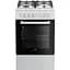 Плита комбінована Beko FSS52020DW У1 перепакована, білий, варильна поверхня з духовкою, механічне, 4 газові конфорки, електрична - мініатюра 1