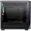 Корпус Montech X5M, Black, Mid Tower, без БП, для Micro ATX/Mini ITX, 1xType-C/1xUSB 3.0/1xUSB 2.0, макс. CPU - 165 мм/GPU - 405 мм, 4x120 мм ARGB, боковая панель из закаленного стекла - миниатюра 4