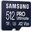 Карта пам'яті Samsung microSDXC 512GB Class 10 UHS-I U3 V30 A2 PRO Ultimate + SD Adapter [MB-MY512SA] [112858] - мініатюра 5