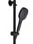 Душова система універсальна Qtap Sloup Black Matt термостатична з полицею QTSL57T105VNKBB - мініатюра 3