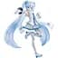 Фигурка Bandai Мику Хацунэ Hatsune Miku Snow 18 см B HM Sv - миниатюра 1