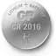 Батарейка GP CR2016 Lithium 3.0V х 1 відривається (CR2016-8U5 / 4891199001123) - мініатюра 2