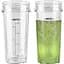 Запасні частини для чашок 470 мл для змішувачів Ninja 700W Slim Mixer Smoothie Maker Змінні стаканчики об'ємом 470 мл - мініатюра 1