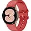 Ремешок для Samsung Galaxy Watch 6 - красный ширина крепления 20мм силикон размер L Watchbands Color (W432432) - миниатюра 1